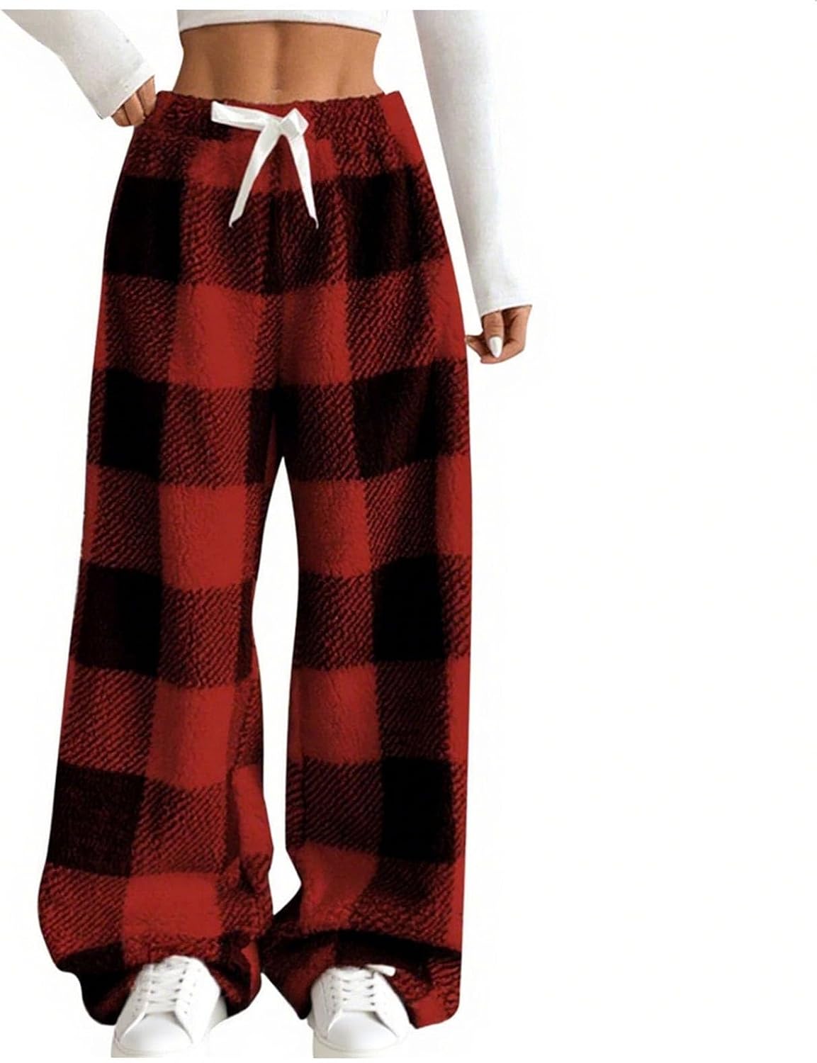 Luna Checkered Lounge Trousers