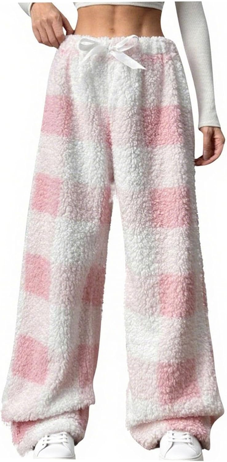 Luna Checkered Lounge Trousers