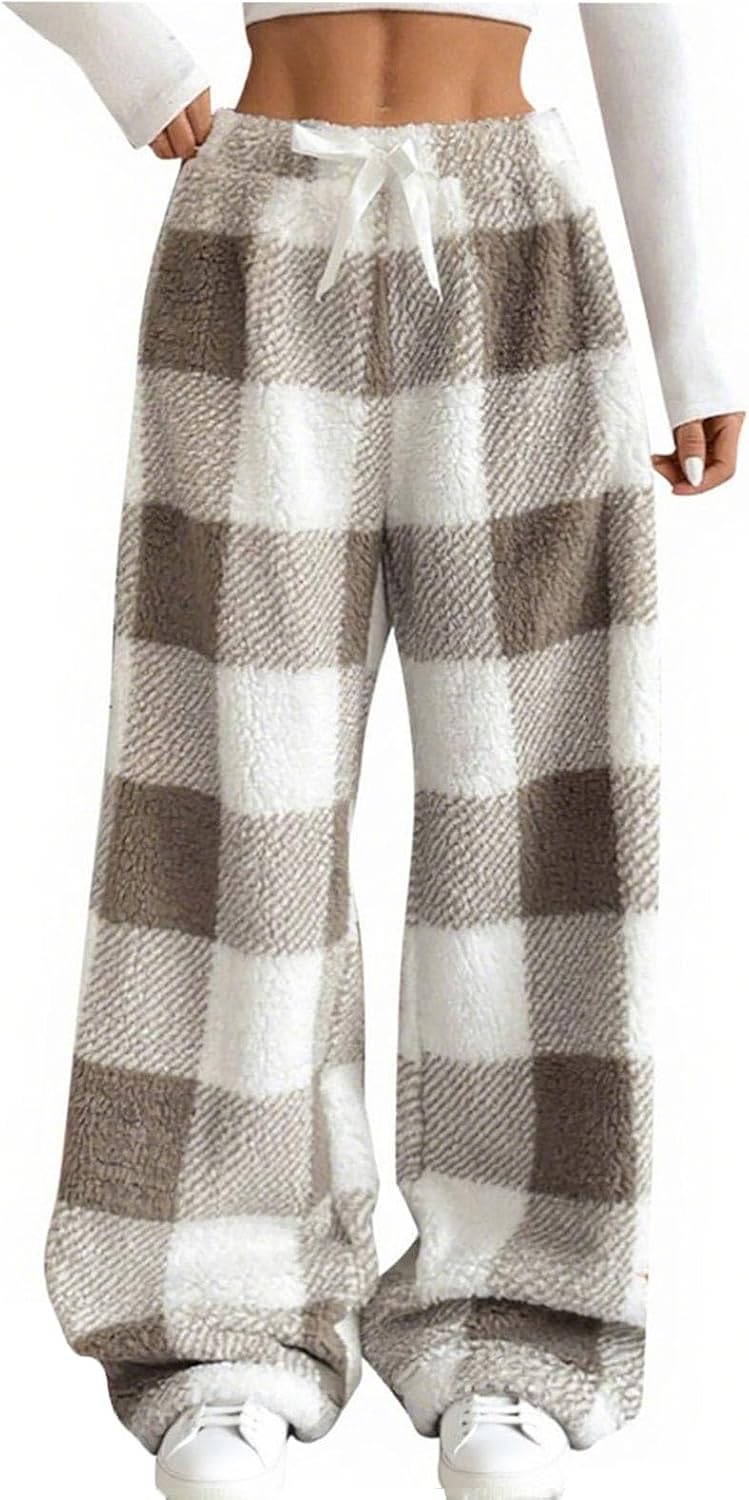 Luna Checkered Lounge Trousers